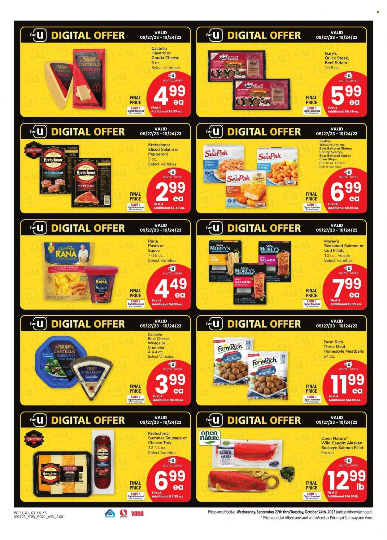Safeway ad - 09/27/2023 - 10/24/2023. Page 21