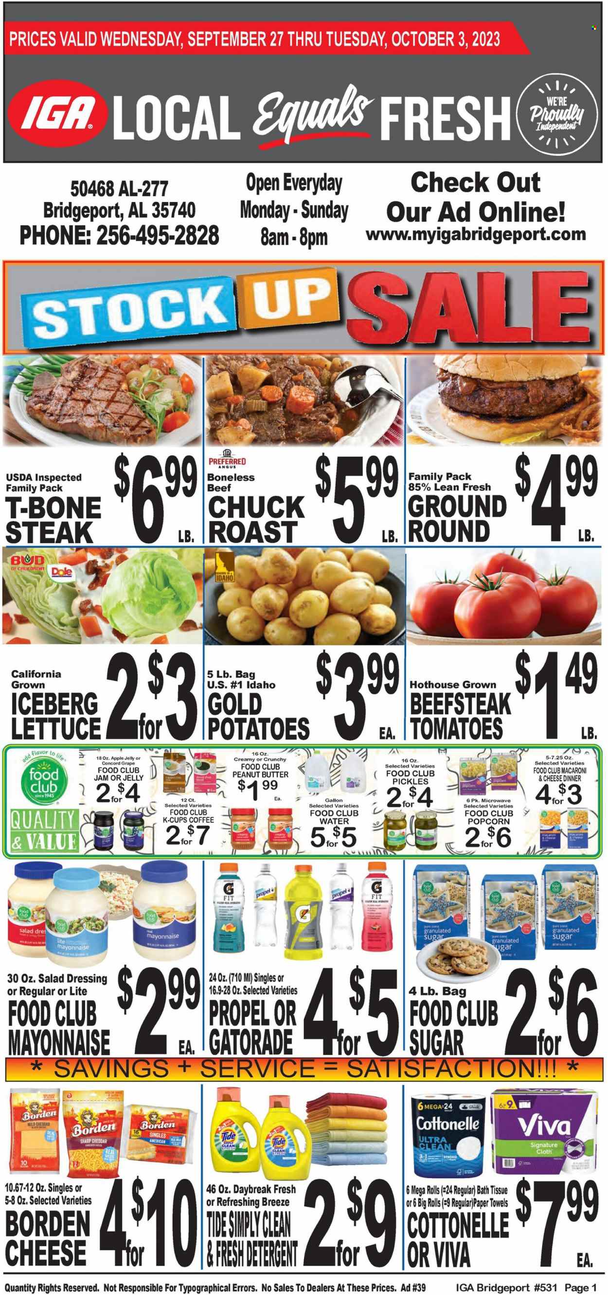 IGA ad - 09/27/2023 - 10/03/2023. Page 1