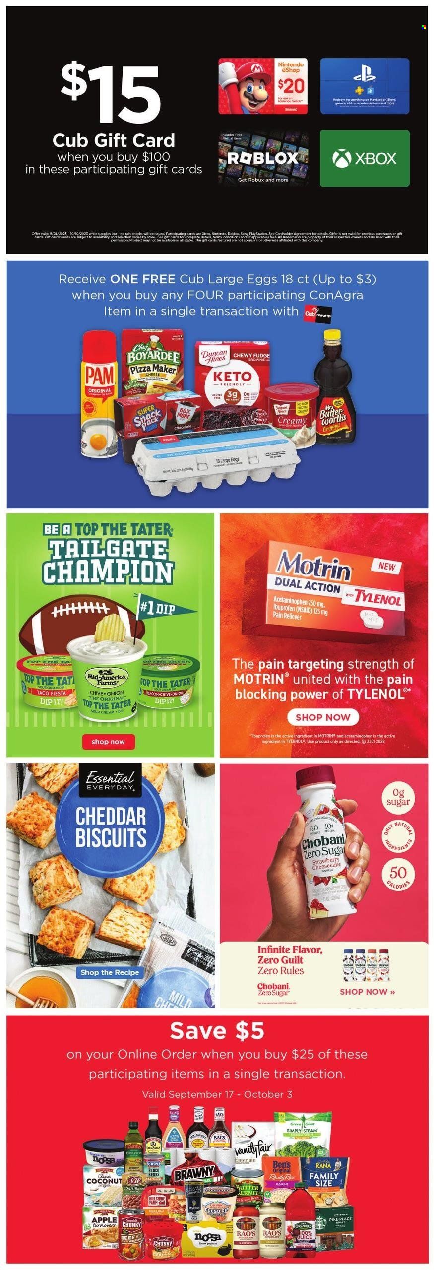 Cub Foods ad - 09/27/2023 - 10/03/2023. Page 5