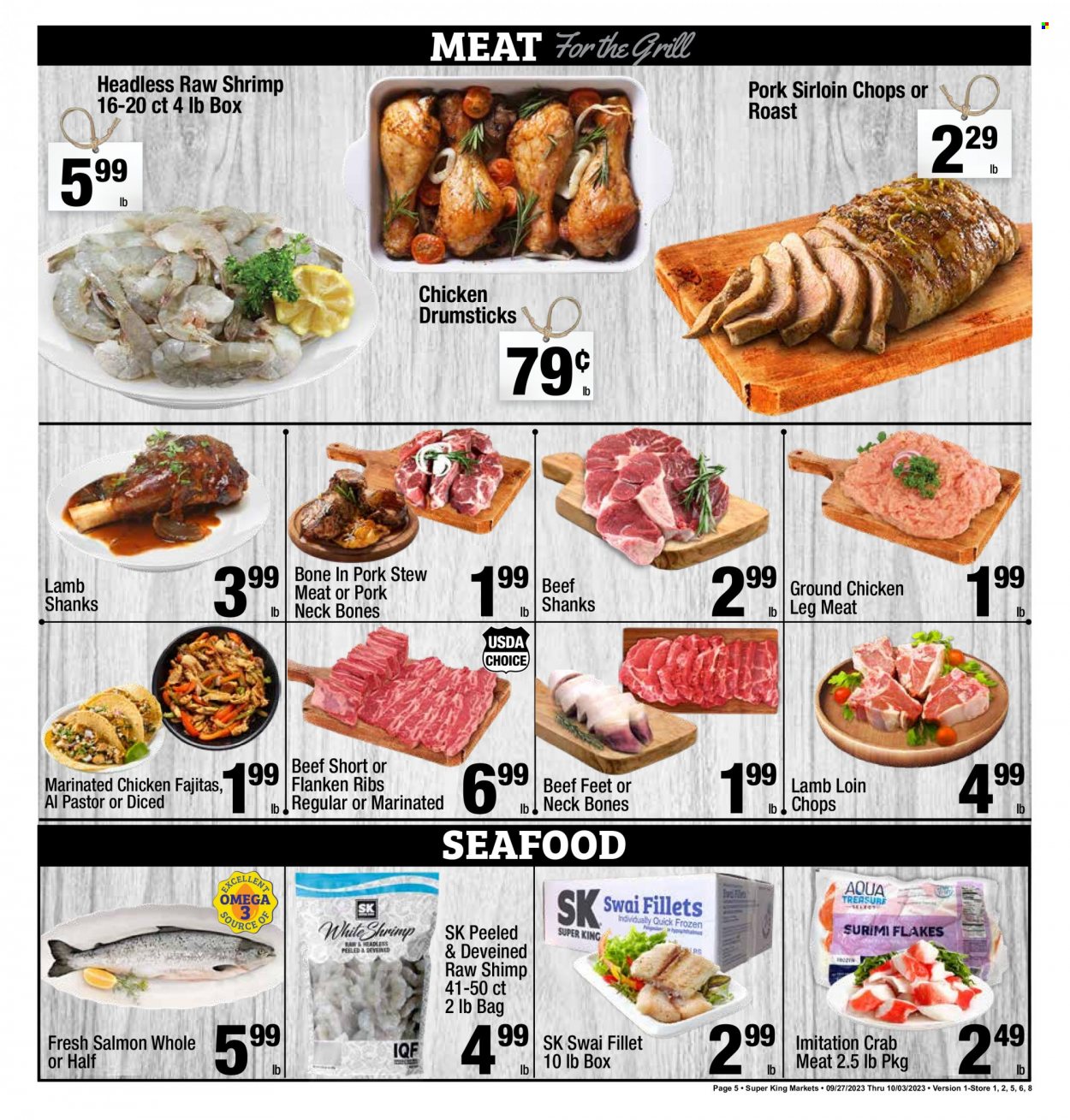 Super King Markets ad - 09/27/2023 - 10/03/2023. Page 5