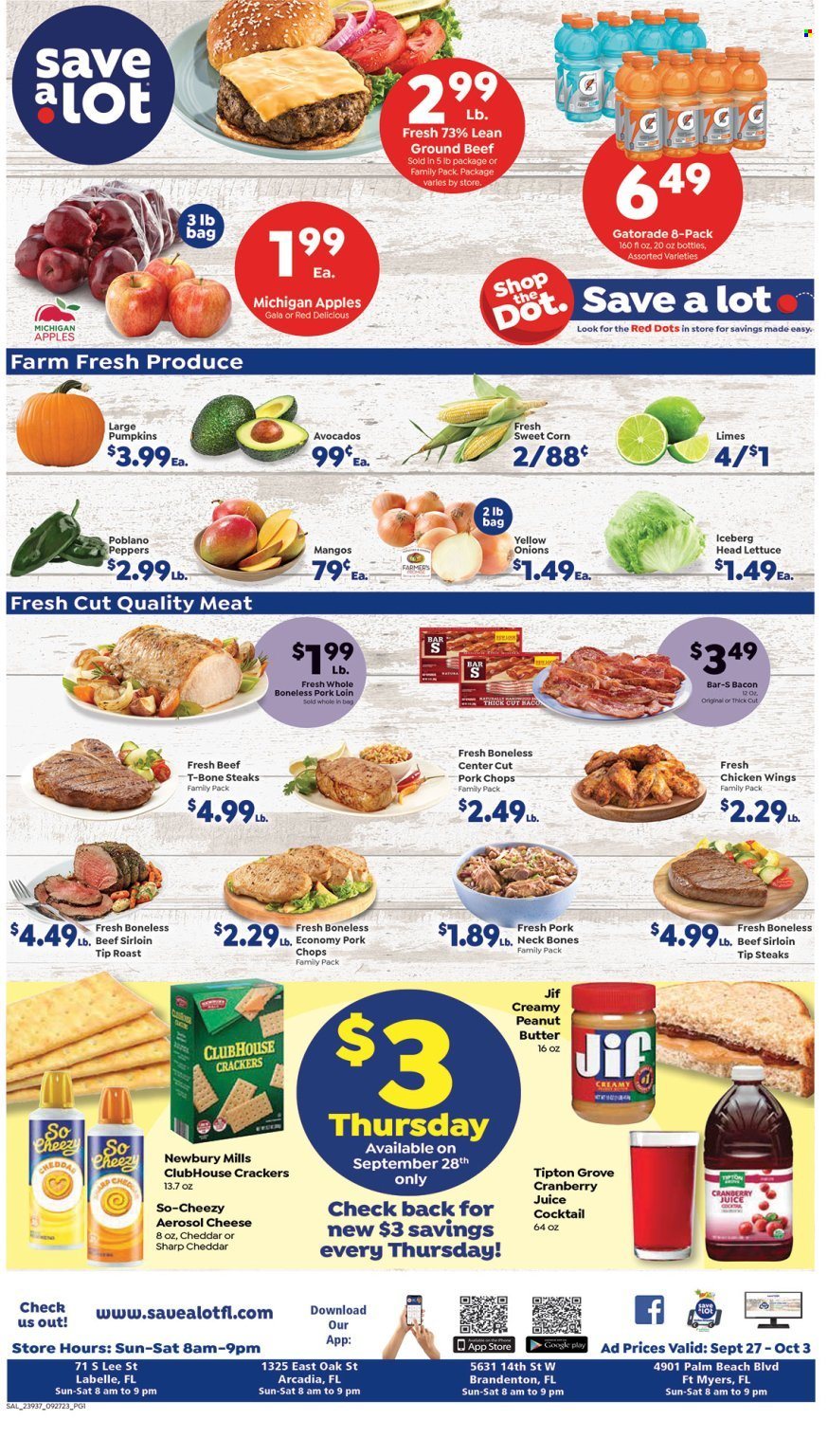 Save a Lot ad - 09/27/2023 - 10/03/2023. Page 1