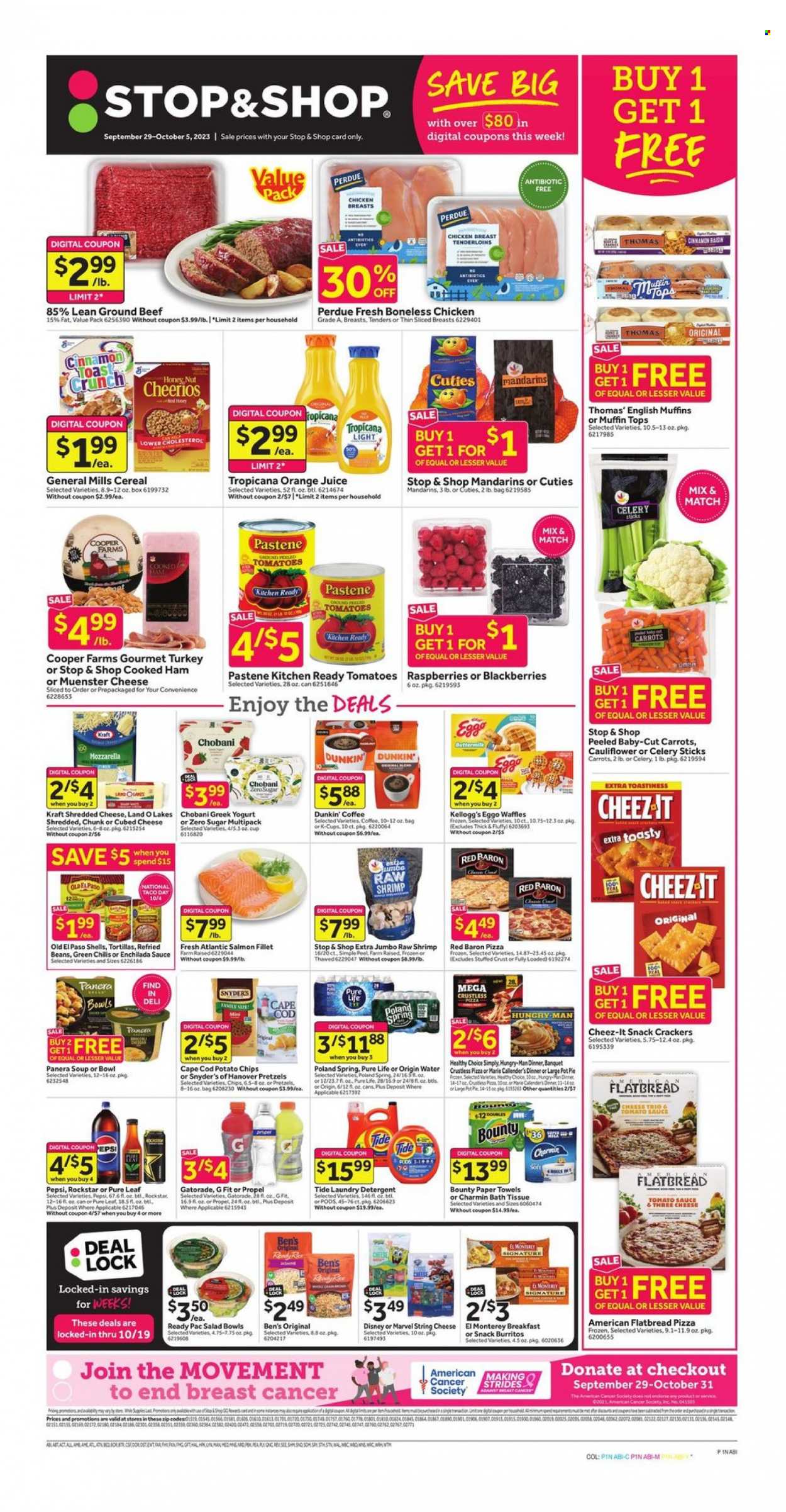 Stop & Shop ad - 09/29/2023 - 10/05/2023. Page 1