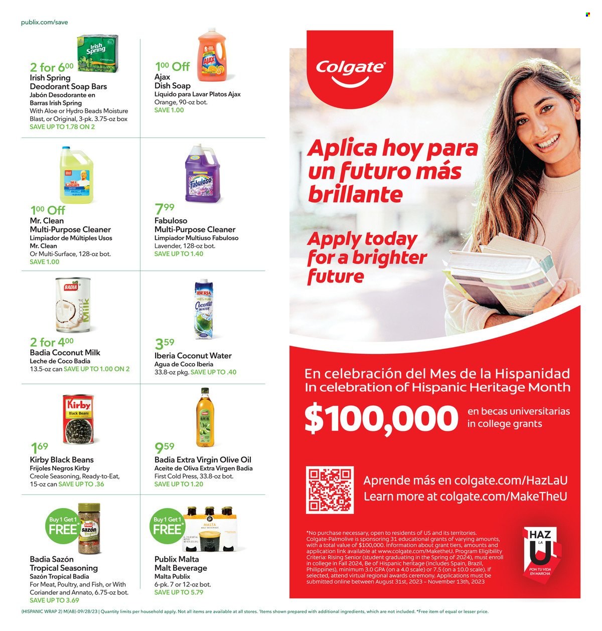 Publix ad - 09/28/2023 - 10/04/2023. Page 4