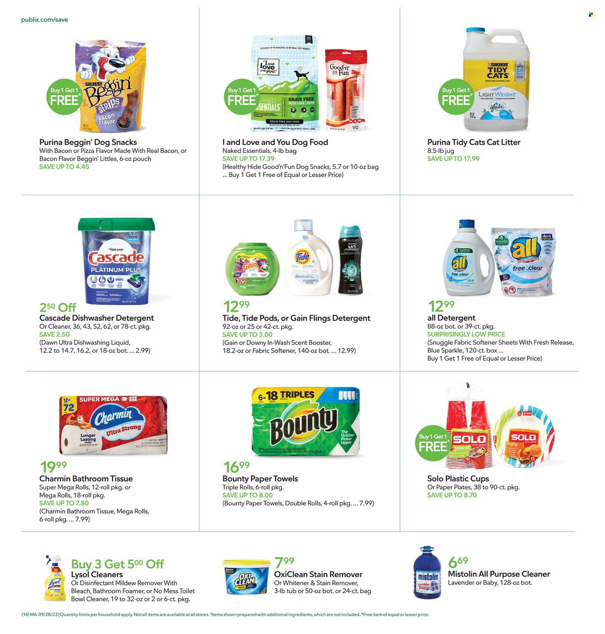Publix ad - 09/28/2023 - 10/04/2023. Page 18