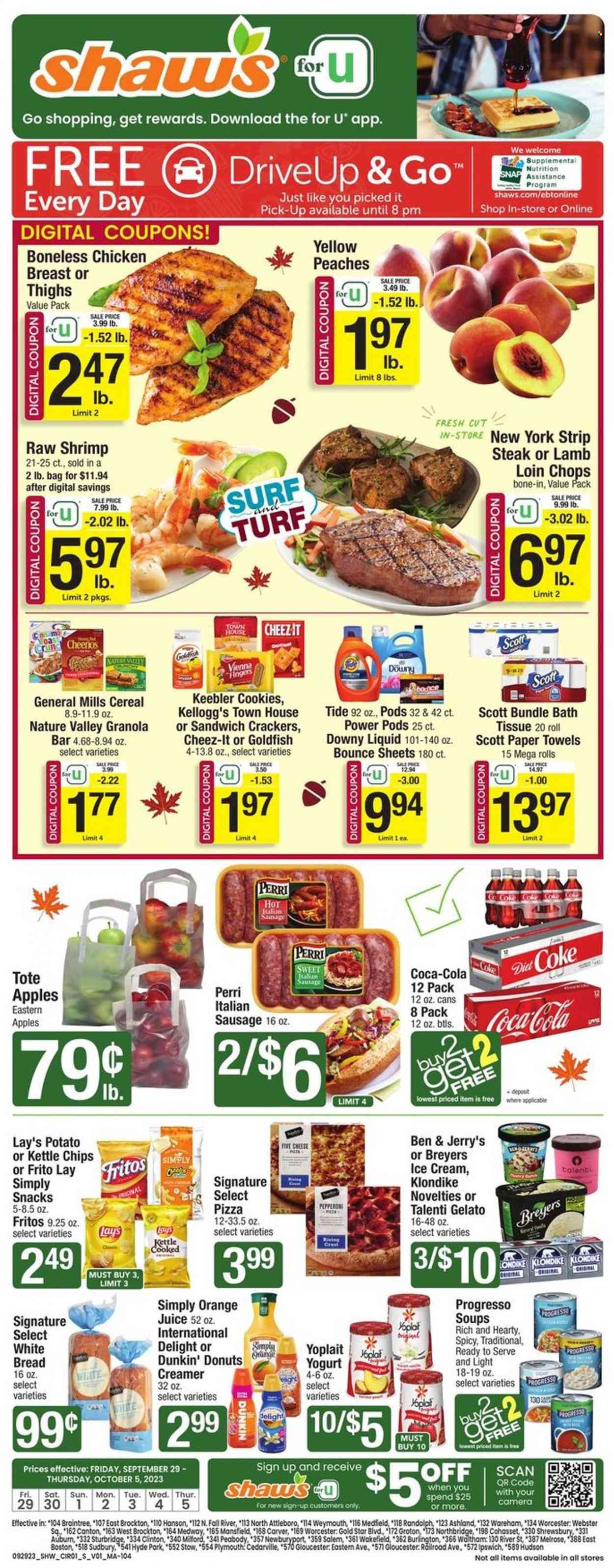 Shaw’s ad - 09/29/2023 - 10/05/2023. Page 1