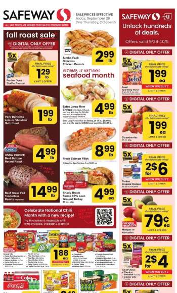Safeway Flyer - 09/29/2023 - 10/05/2023.