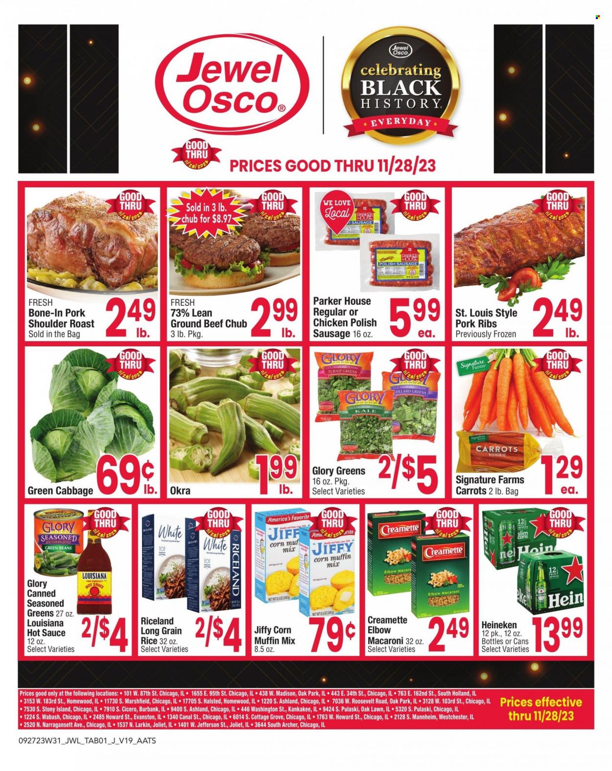 Jewel Osco ad - 09/27/2023 - 11/28/2023. Page 1