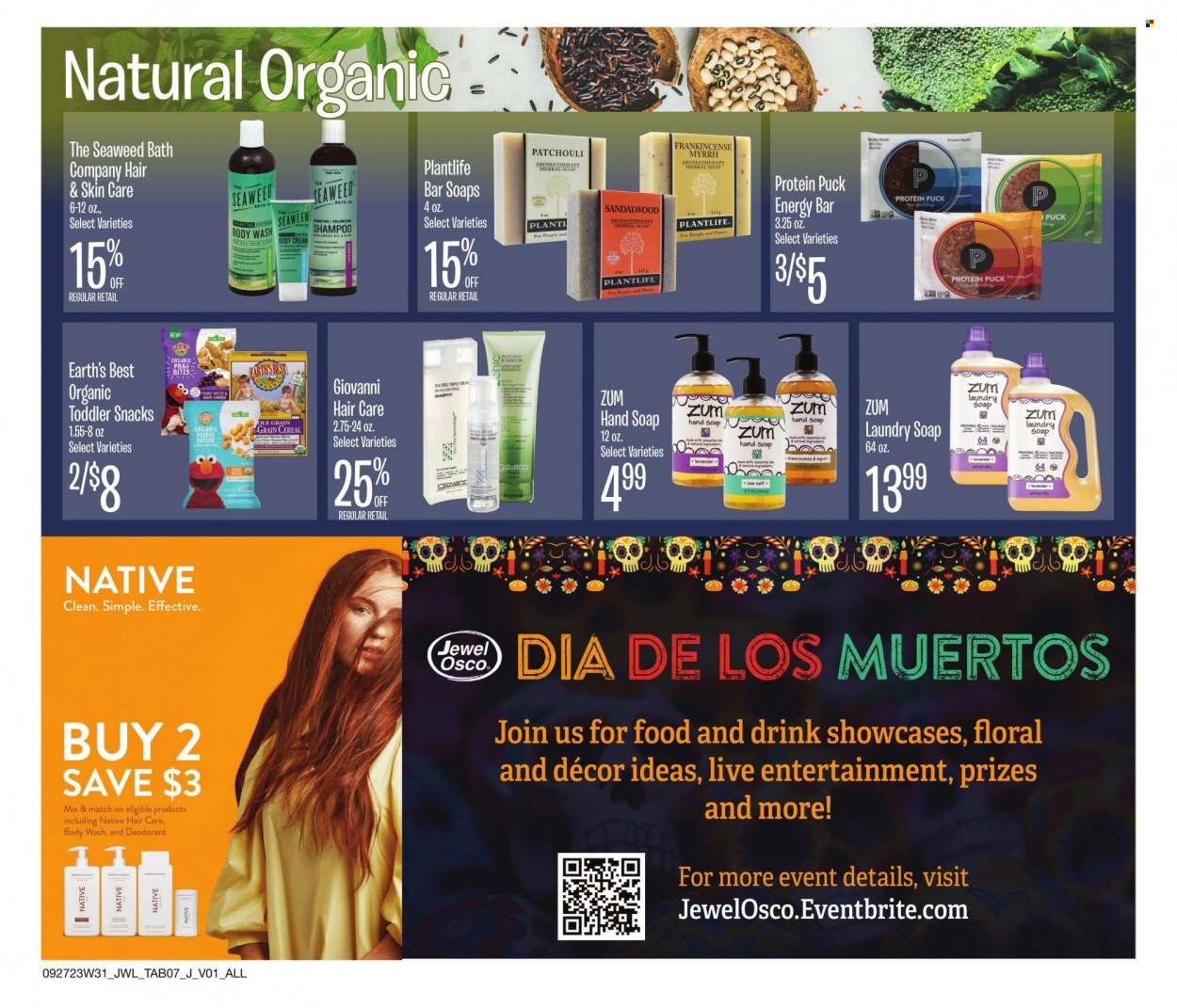 Jewel Osco ad - 09/27/2023 - 10/22/2023. Page 7