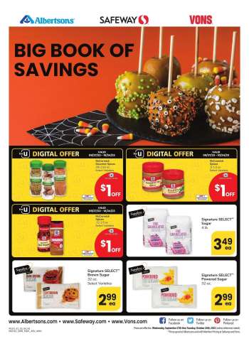 Vons Flyer - 09/27/2023 - 10/24/2023.