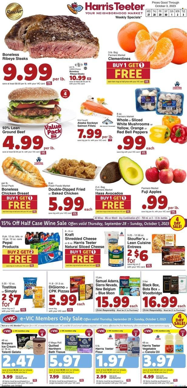 Harris Teeter ad - 09/27/2023 - 10/03/2023. Page 1