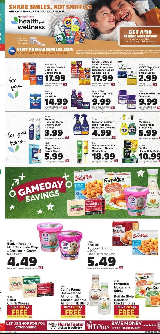 Harris Teeter ad - 09/27/2023 - 10/03/2023. Page 9