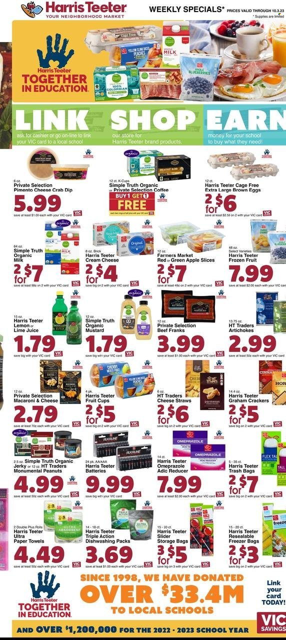 Harris Teeter ad - 09/27/2023 - 10/03/2023. Page 14