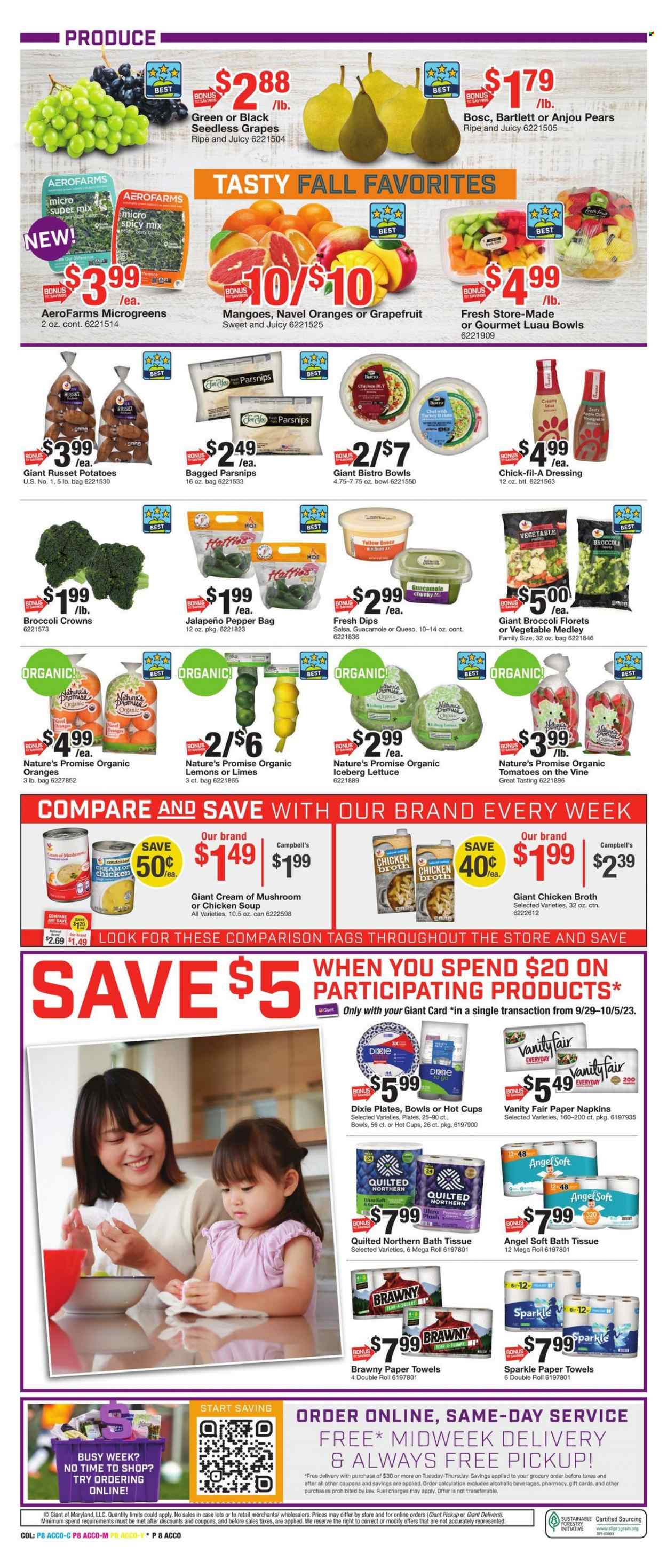 Giant Food ad - 09/29/2023 - 10/05/2023. Page 8