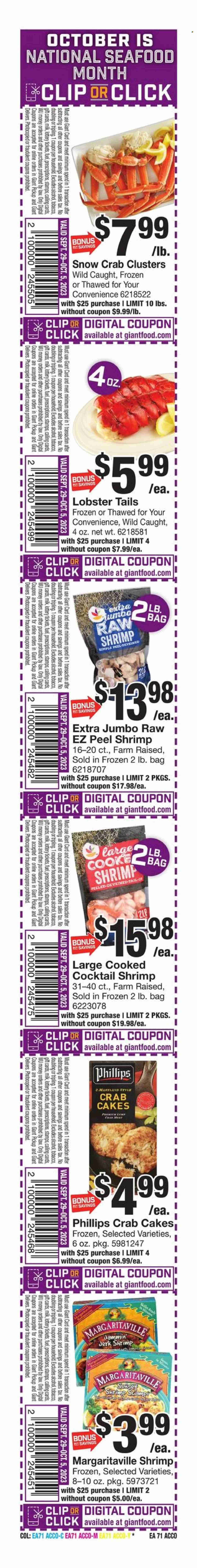 Giant Food ad - 09/29/2023 - 10/05/2023. Page 13