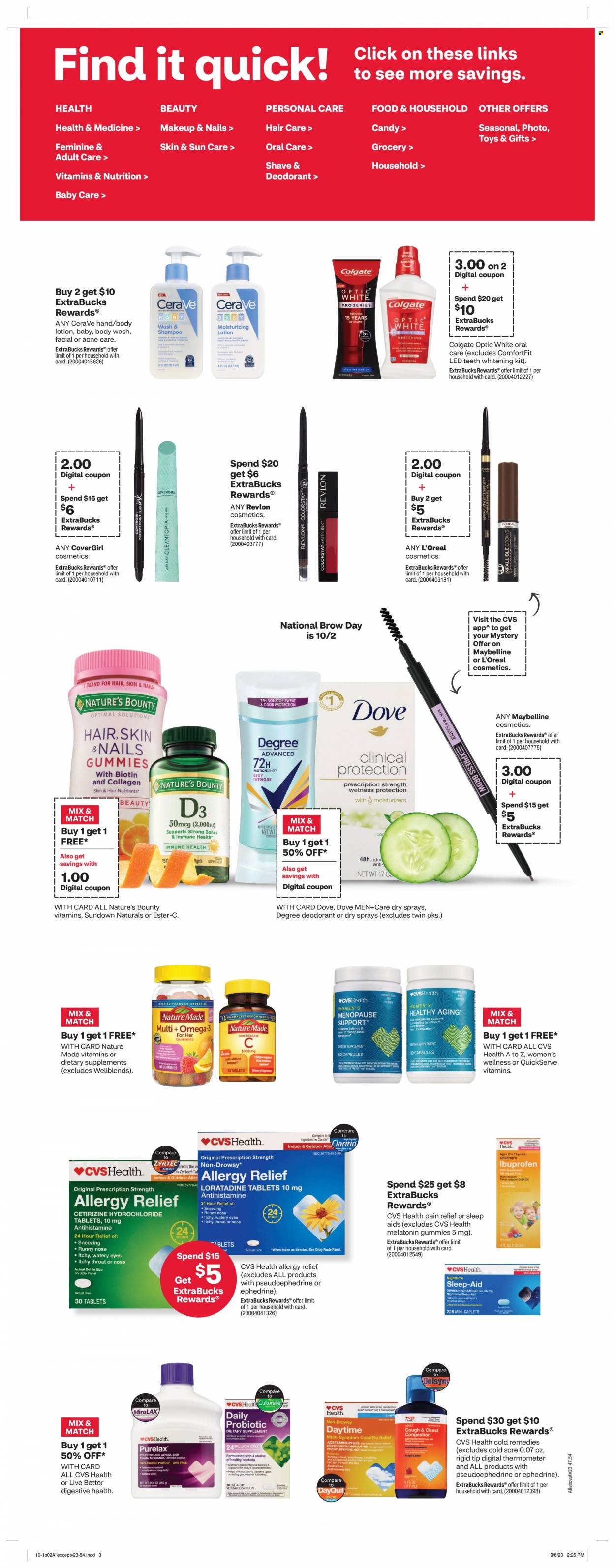 CVS Pharmacy ad - 10/01/2023 - 10/07/2023. Page 2