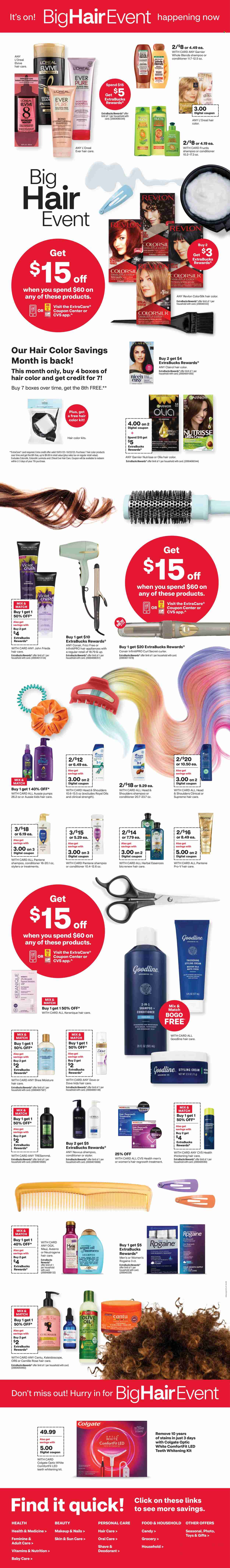 CVS Pharmacy ad - 10/01/2023 - 10/07/2023. Page 6