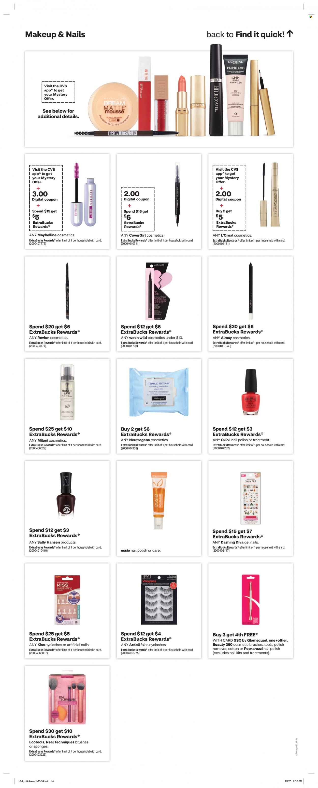 CVS Pharmacy ad - 10/01/2023 - 10/07/2023. Page 11