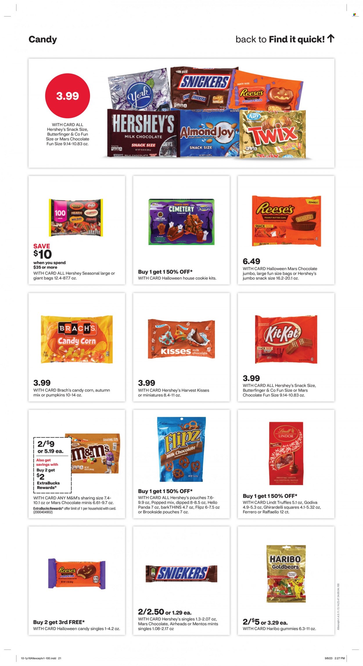 CVS Pharmacy ad - 10/01/2023 - 10/07/2023. Page 16
