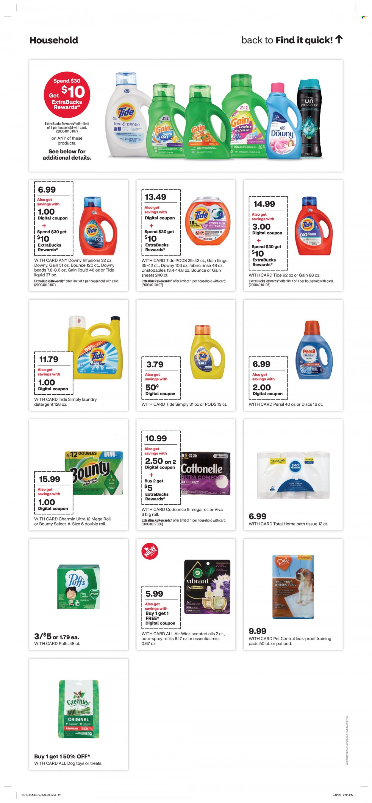 CVS Pharmacy ad - 10/01/2023 - 10/07/2023. Page 18