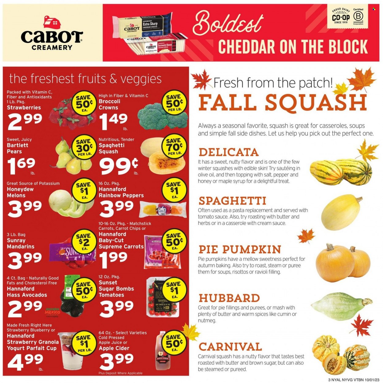 Hannaford ad - 10/01/2023 - 10/07/2023. Page 3