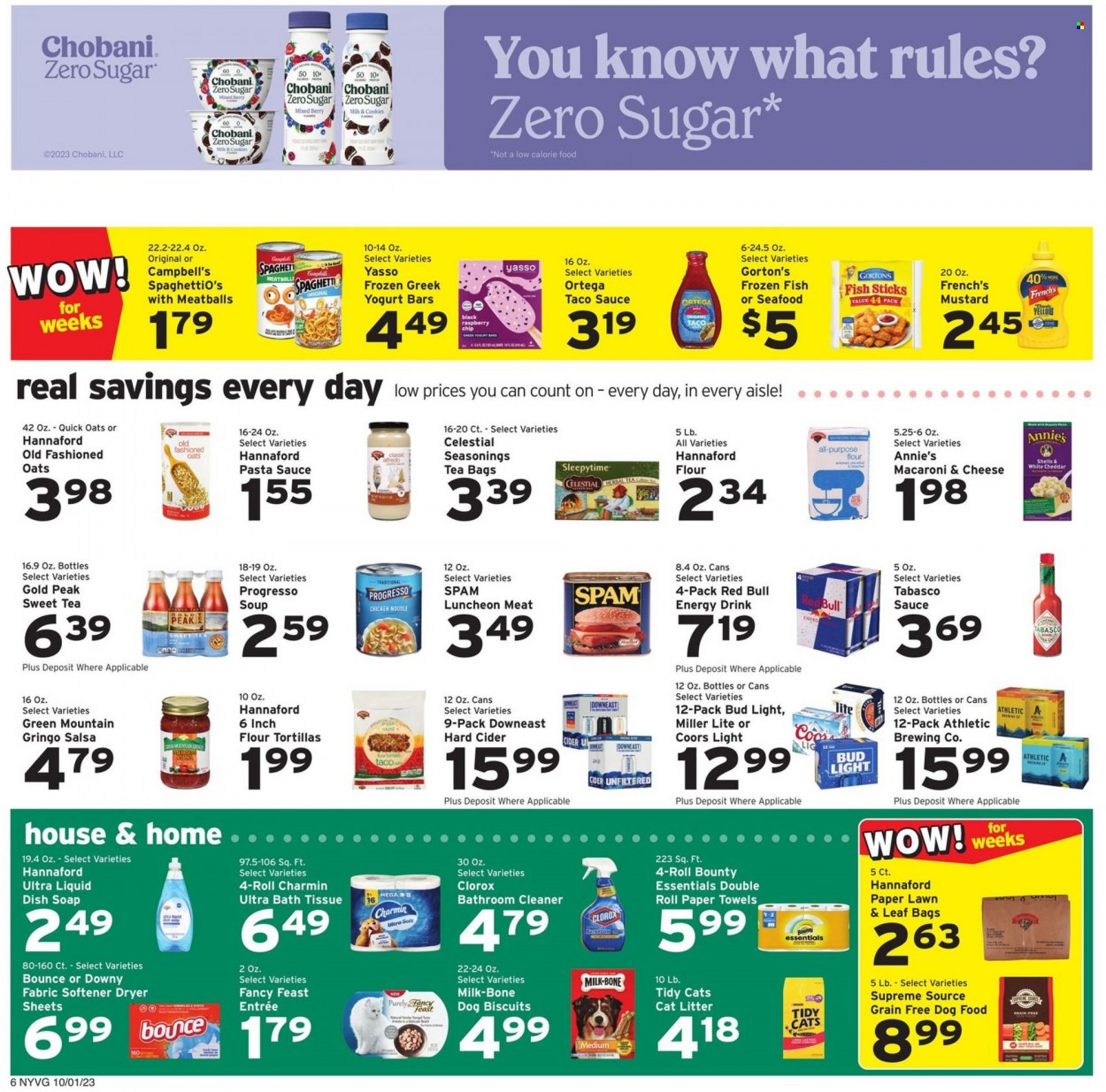 Hannaford ad - 10/01/2023 - 10/07/2023. Page 6