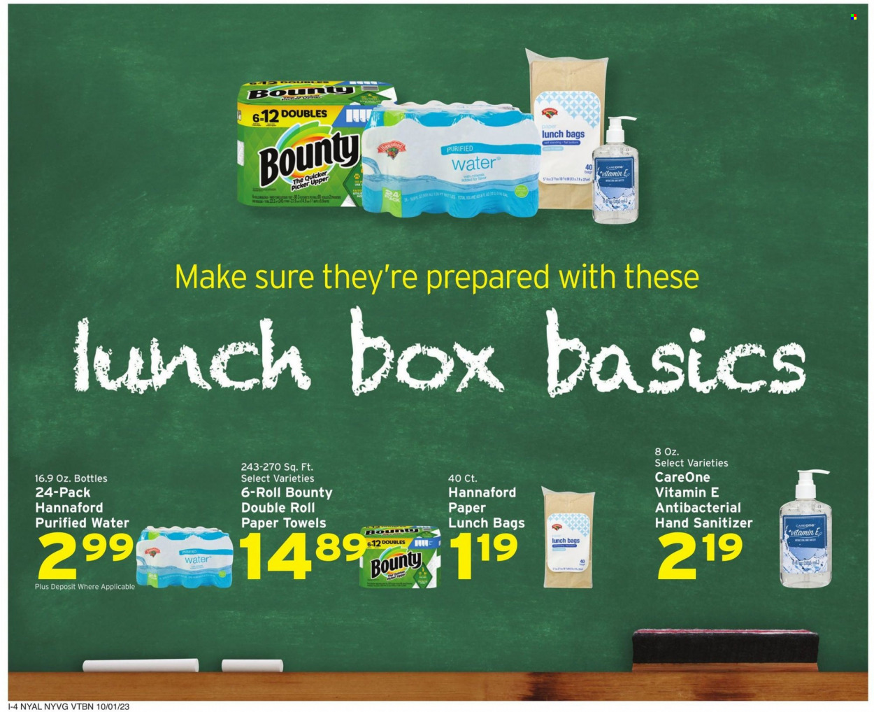 Hannaford ad - 10/01/2023 - 10/07/2023. Page 10