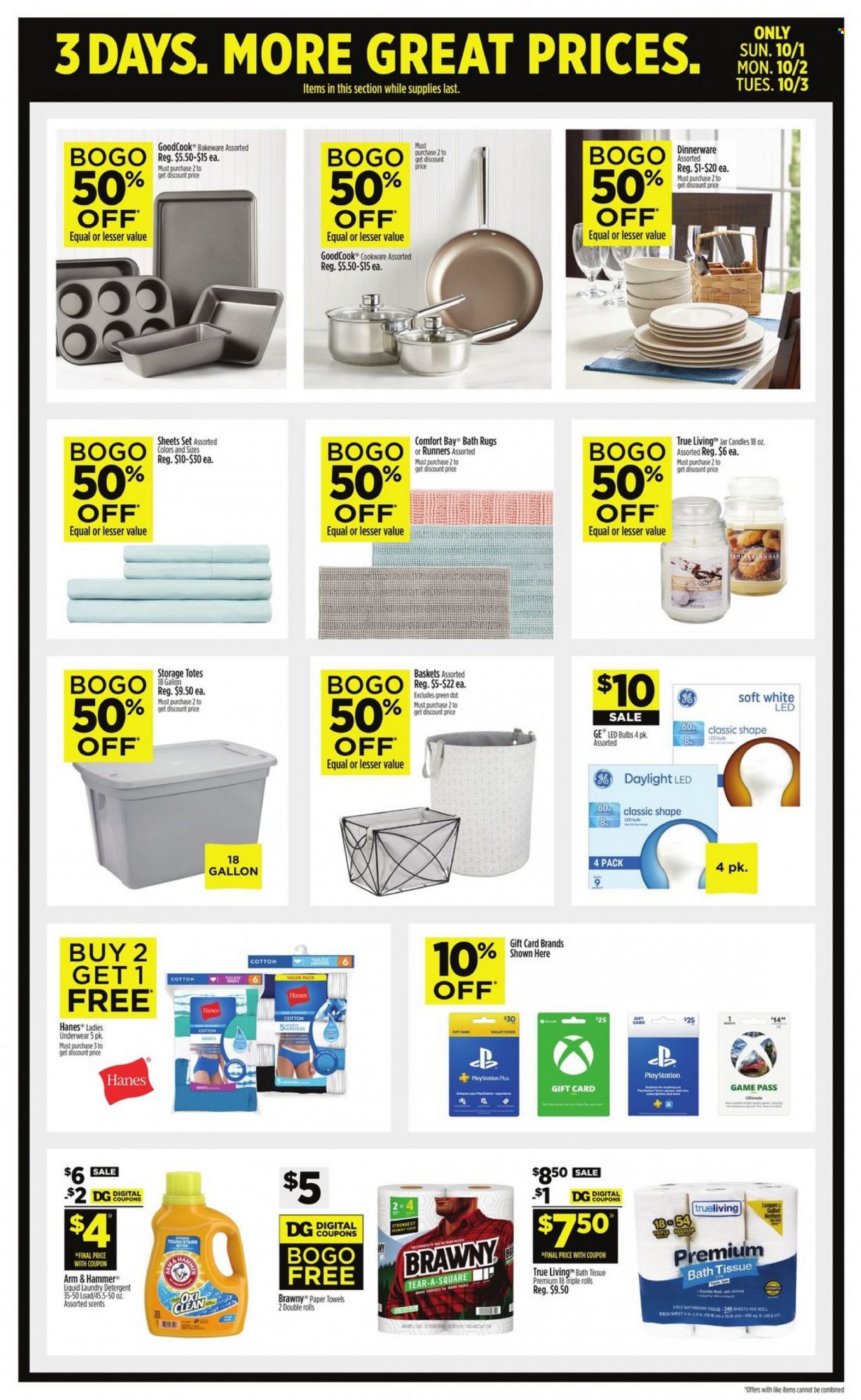 Dollar General ad - 10/01/2023 - 10/07/2023. Page 2