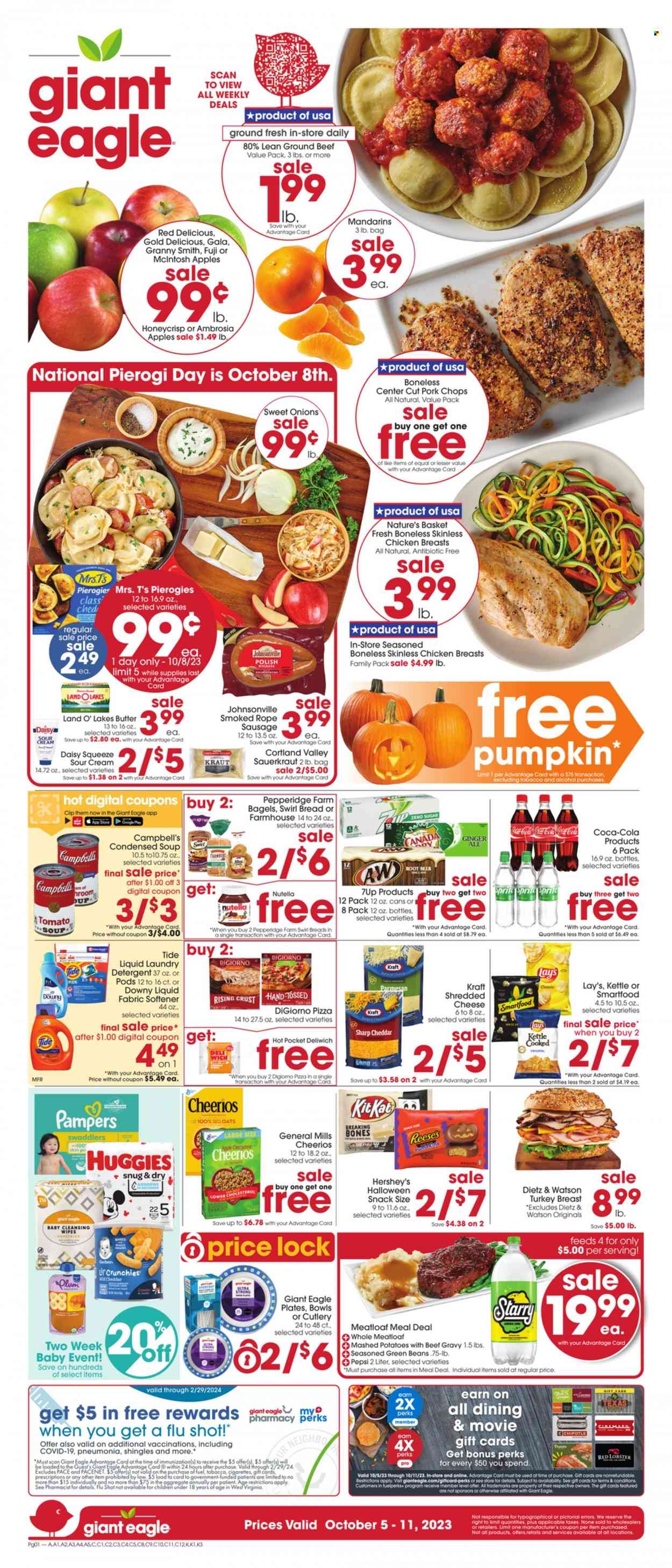 Giant Eagle ad - 10/05/2023 - 10/11/2023. Page 1