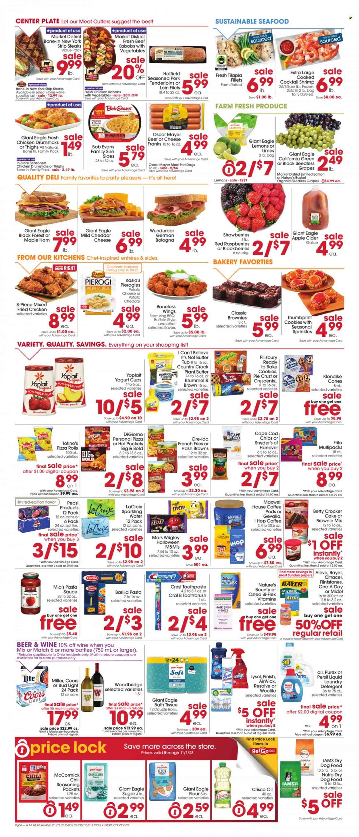 Giant Eagle ad - 10/05/2023 - 10/11/2023. Page 4