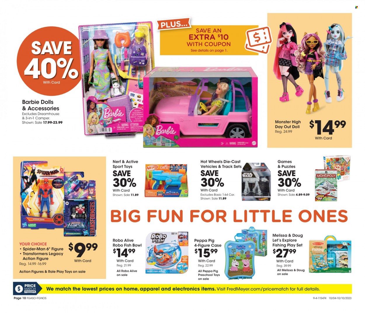 Fred Meyer ad - 10/04/2023 - 10/10/2023. Page 10