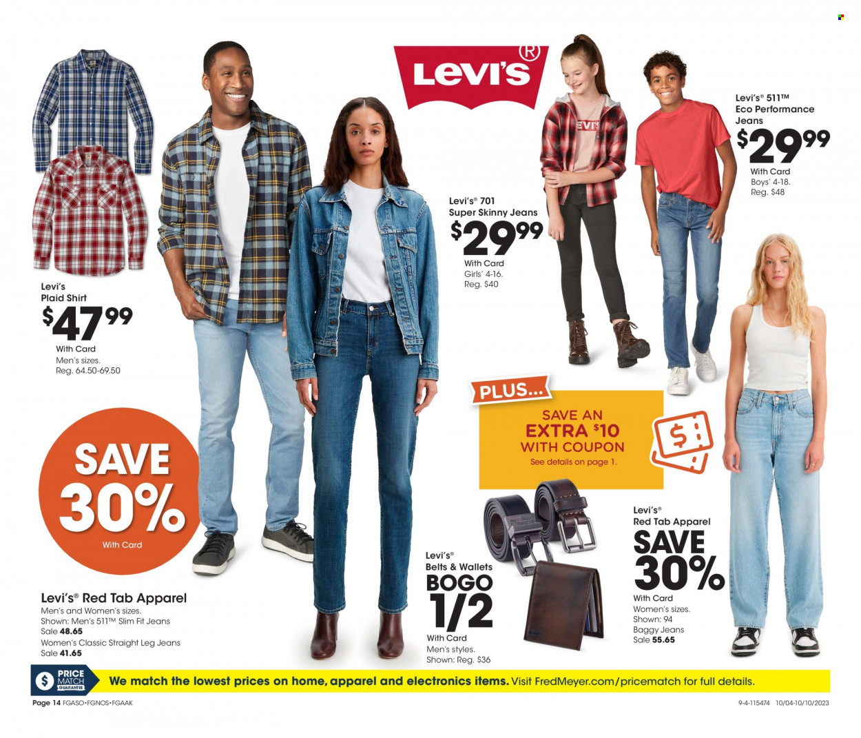 Fred Meyer ad - 10/04/2023 - 10/10/2023. Page 14