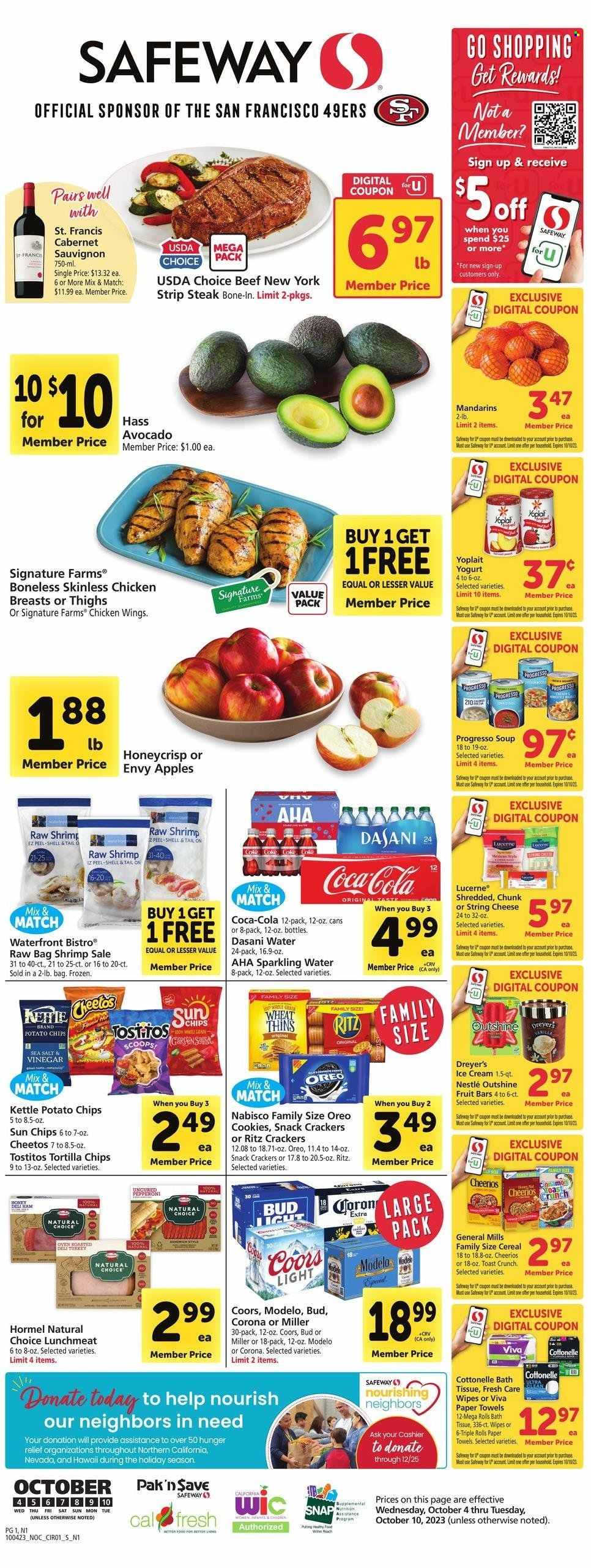 Safeway ad - 10/04/2023 - 10/10/2023. Page 1