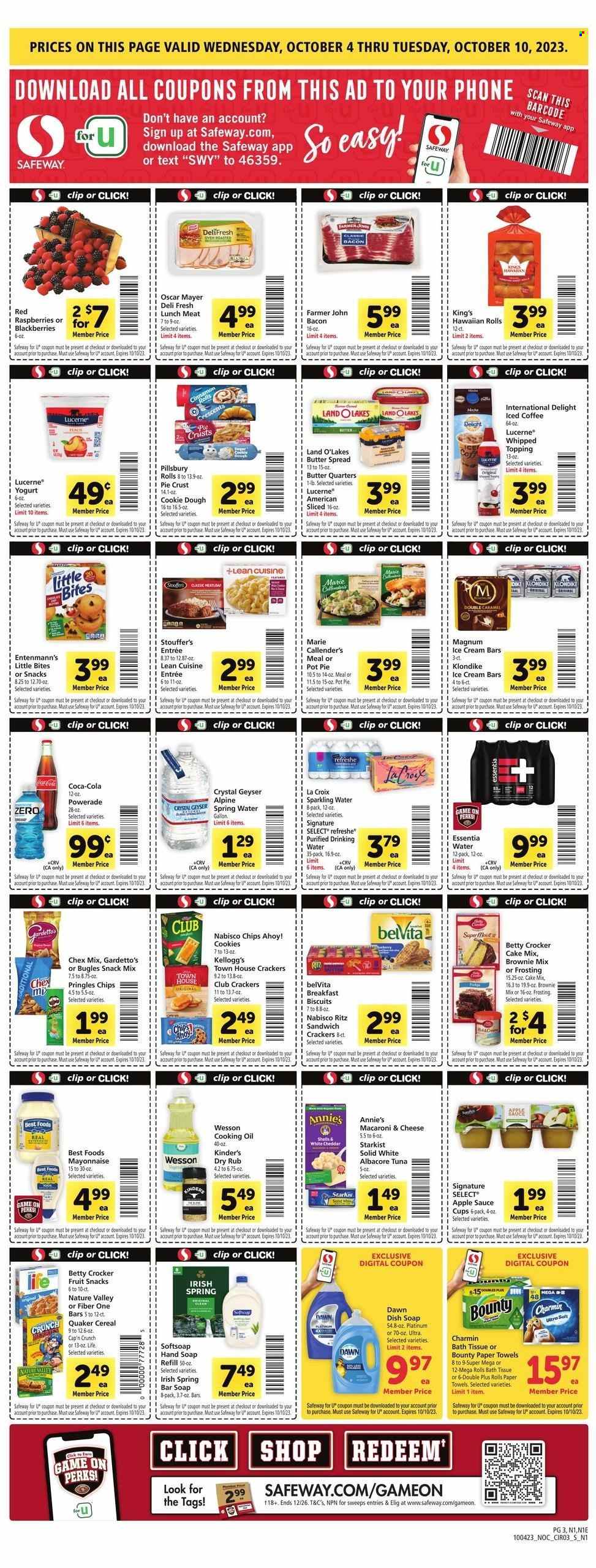 Safeway ad - 10/04/2023 - 10/10/2023. Page 3