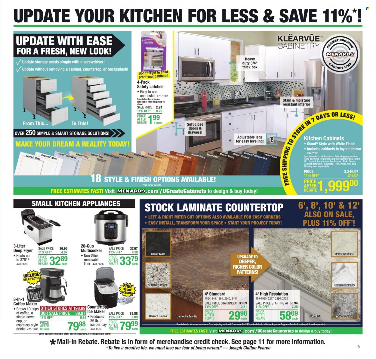 Menards ad - 10/05/2023 - 10/15/2023. Page 18