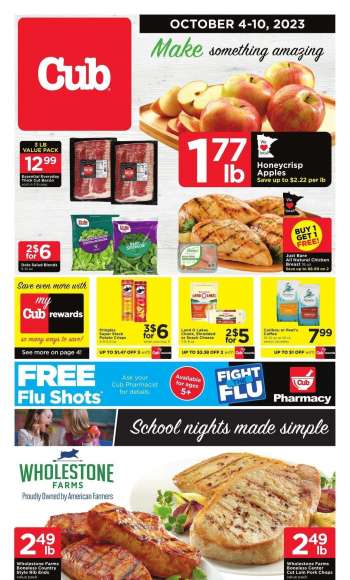 Cub Foods Flyer - 10/04/2023 - 10/10/2023.