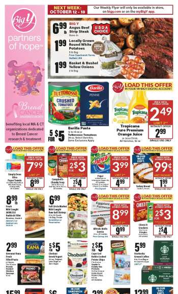 Big Y Flyer - 10/05/2023 - 10/11/2023.