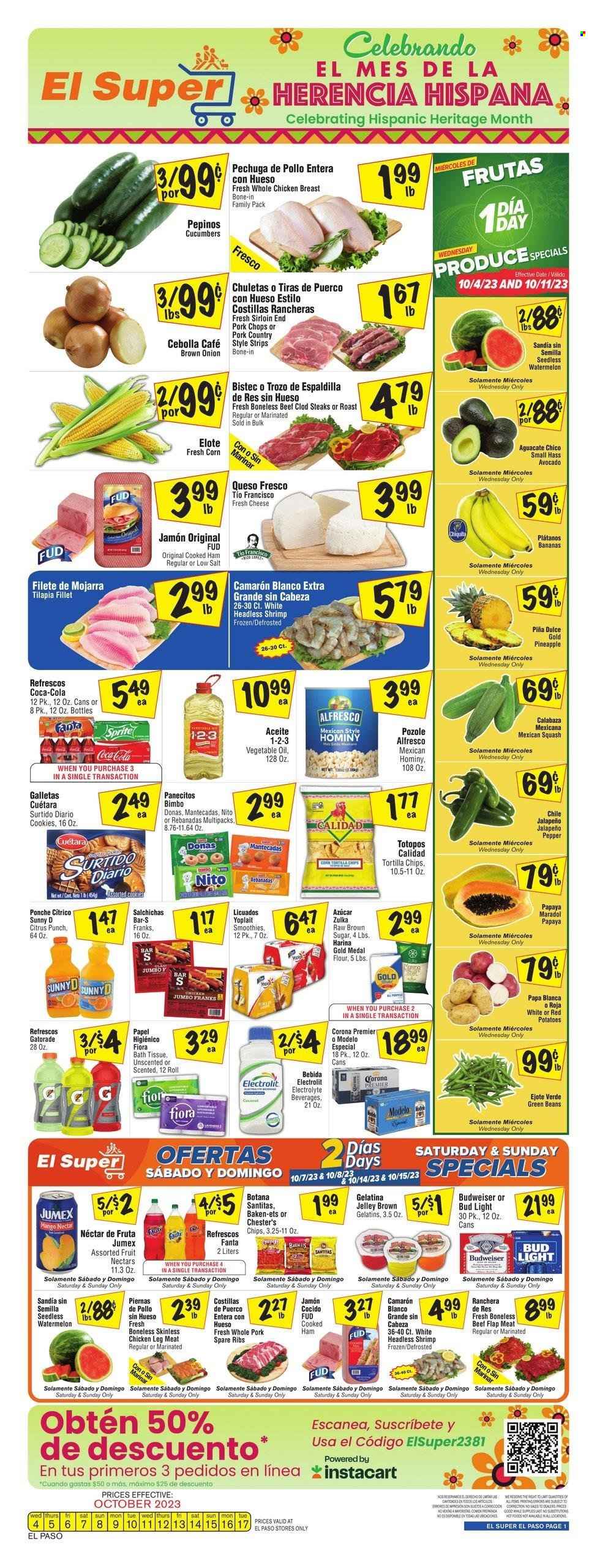 El Super ad - 10/04/2023 - 10/17/2023. Page 1