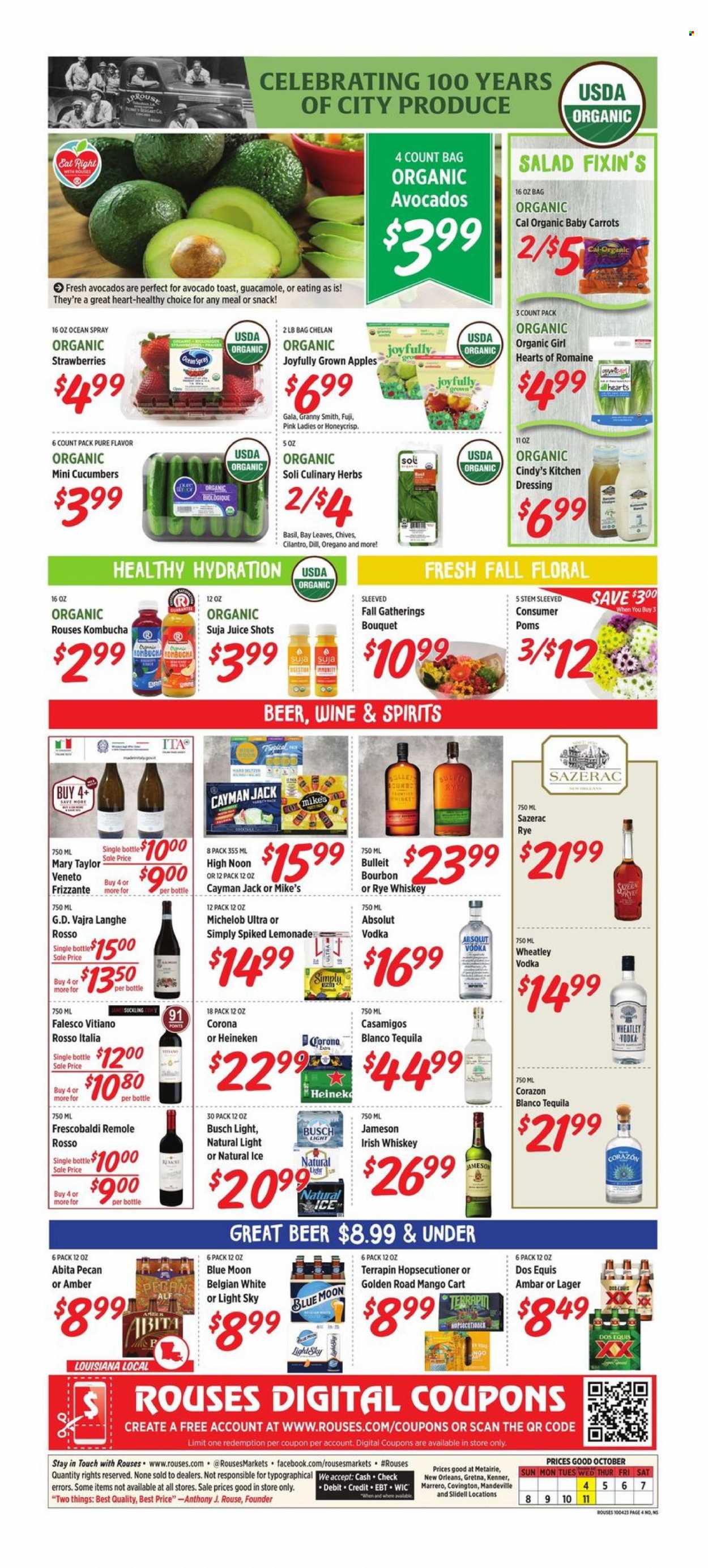 Rouses Markets ad - 10/04/2023 - 10/11/2023. Page 6