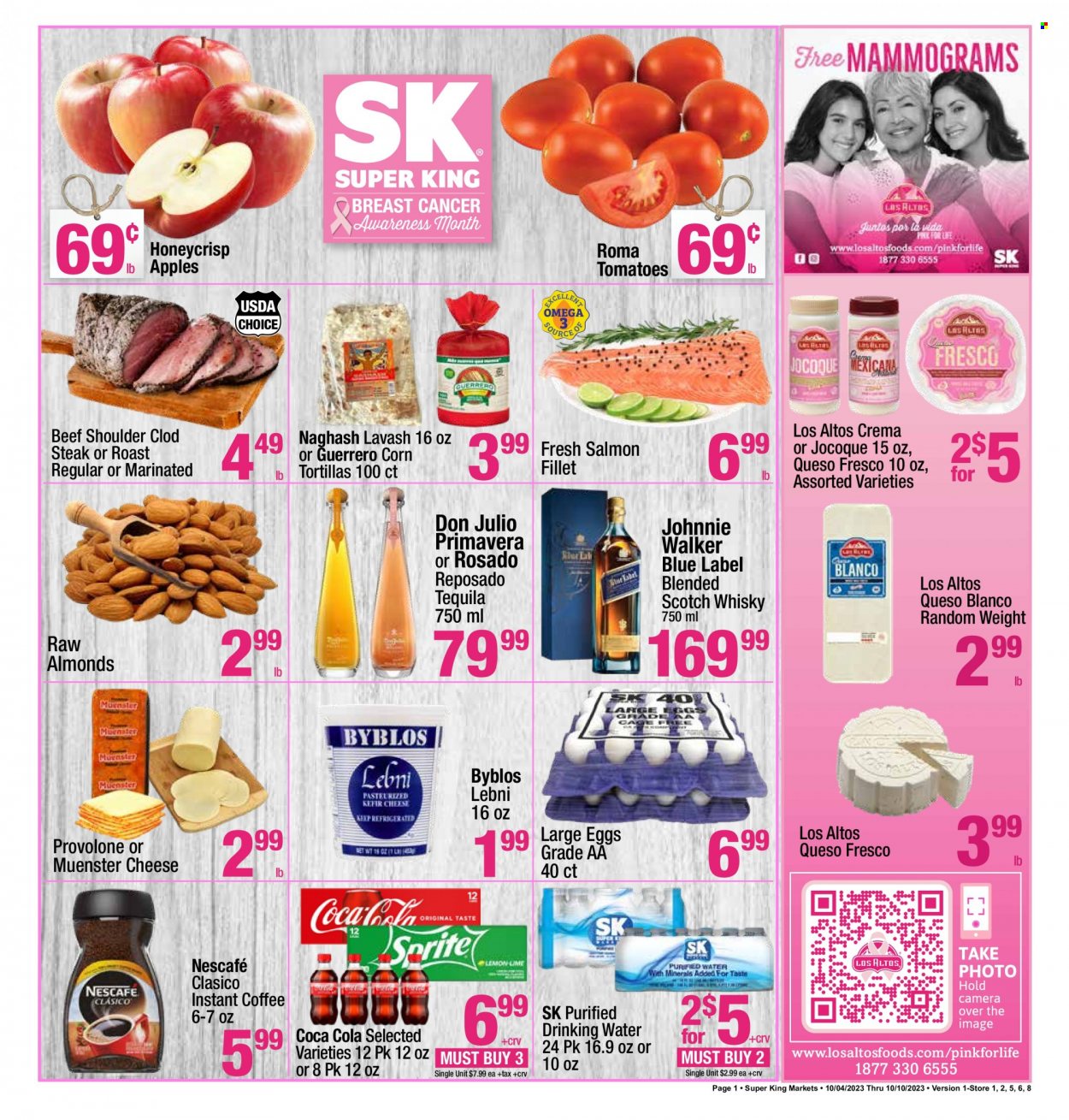 Super King Markets ad - 10/04/2023 - 10/10/2023. Page 1