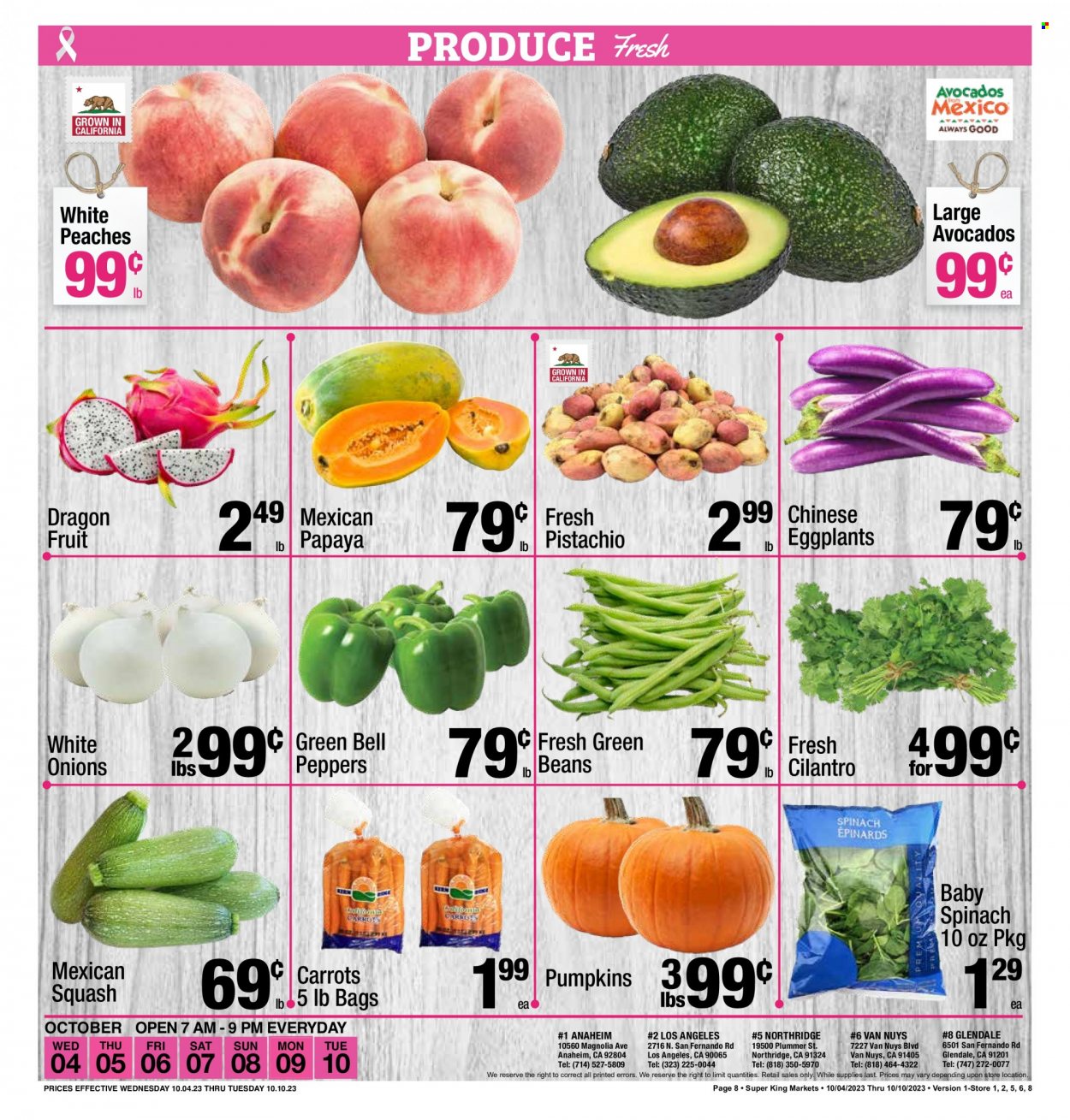Super King Markets ad - 10/04/2023 - 10/10/2023. Page 8