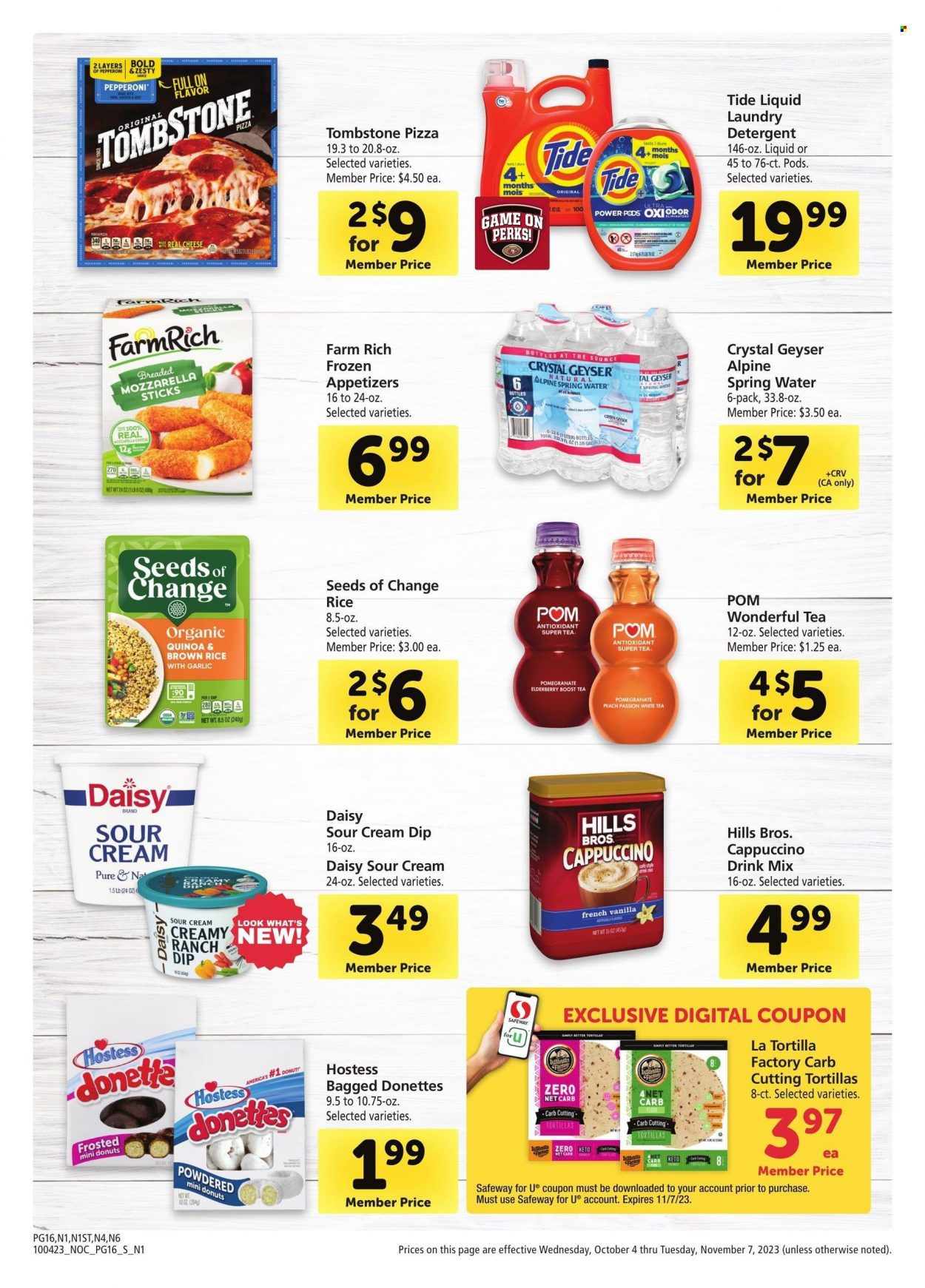 Safeway ad - 10/04/2023 - 11/07/2023. Page 16