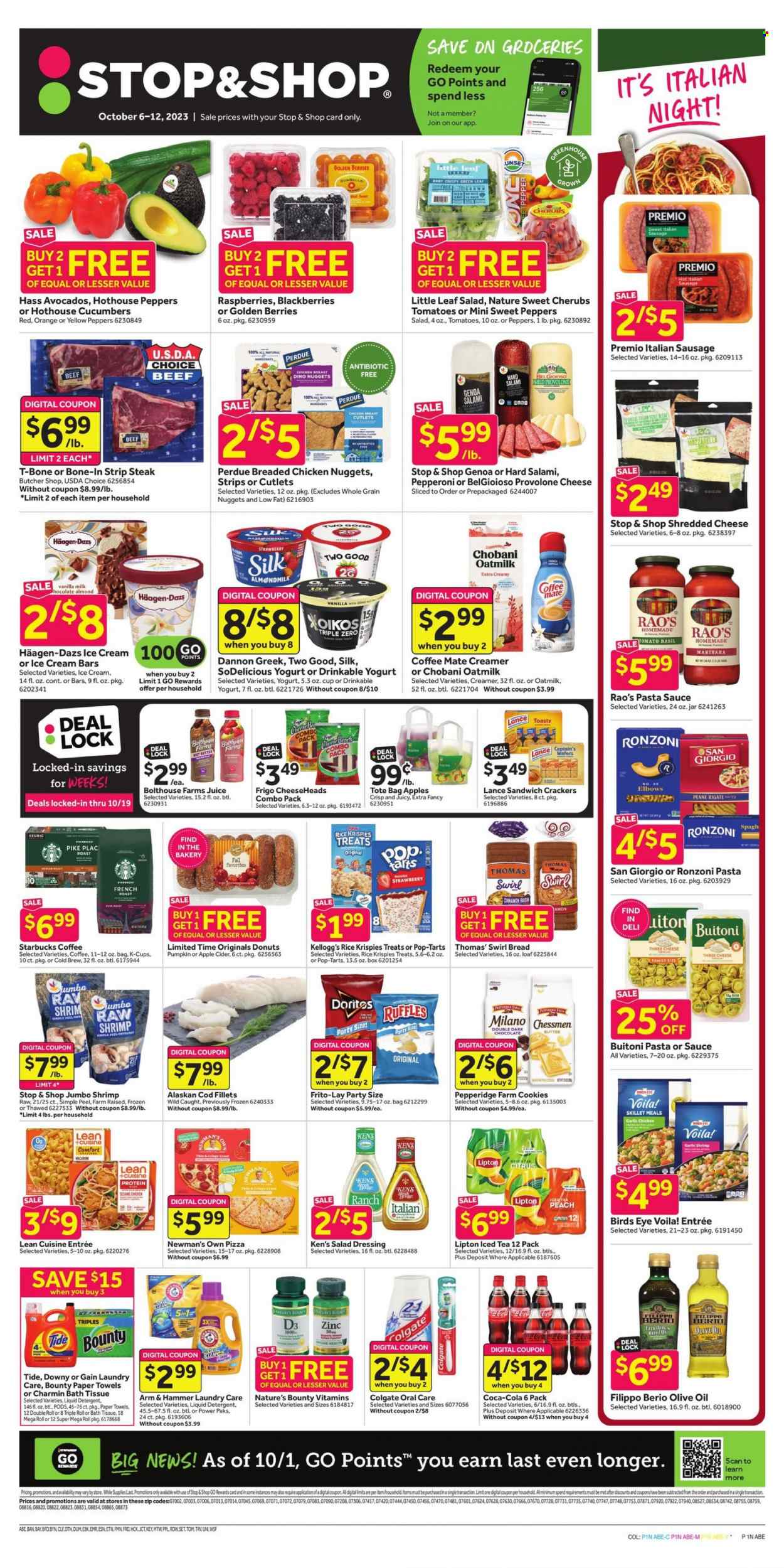Stop & Shop ad - 10/06/2023 - 10/12/2023. Page 1