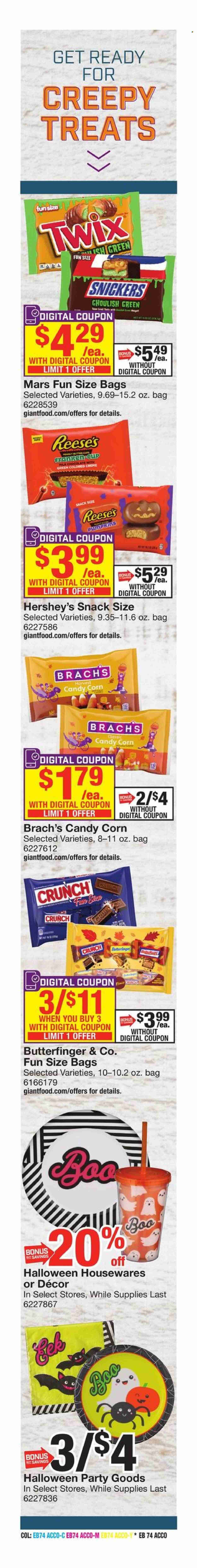 Giant Food ad - 10/06/2023 - 10/12/2023. Page 11