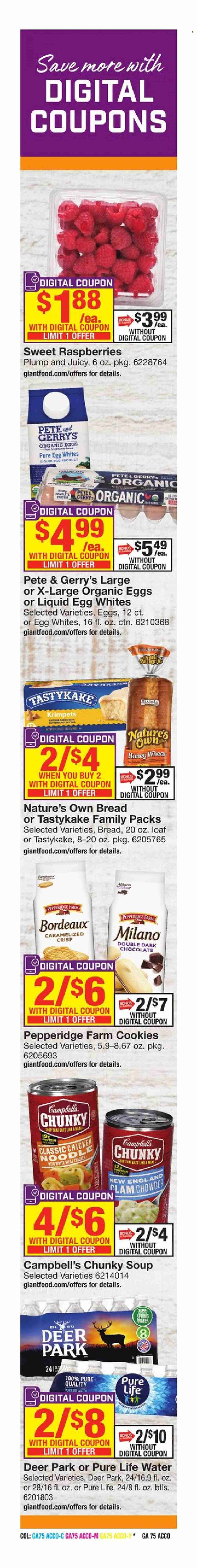 Giant Food ad - 10/06/2023 - 10/12/2023. Page 15