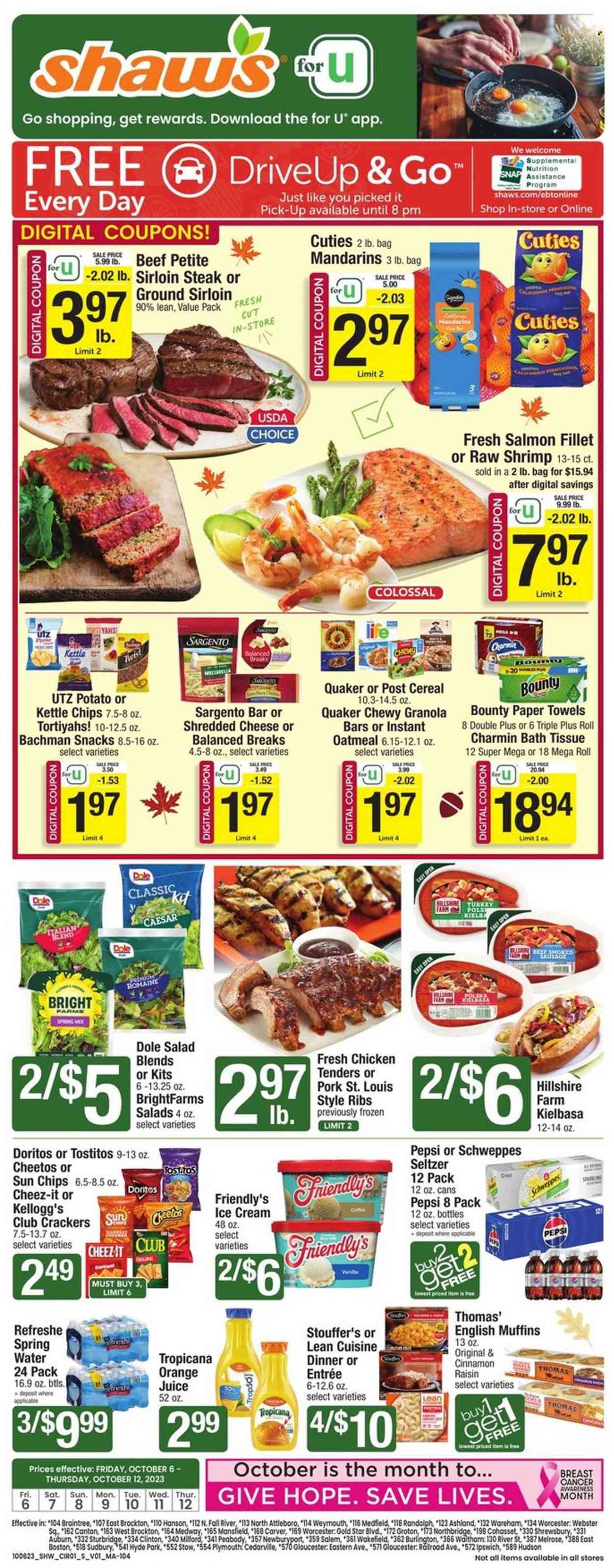 Shaw’s ad - 10/06/2023 - 10/12/2023. Page 1