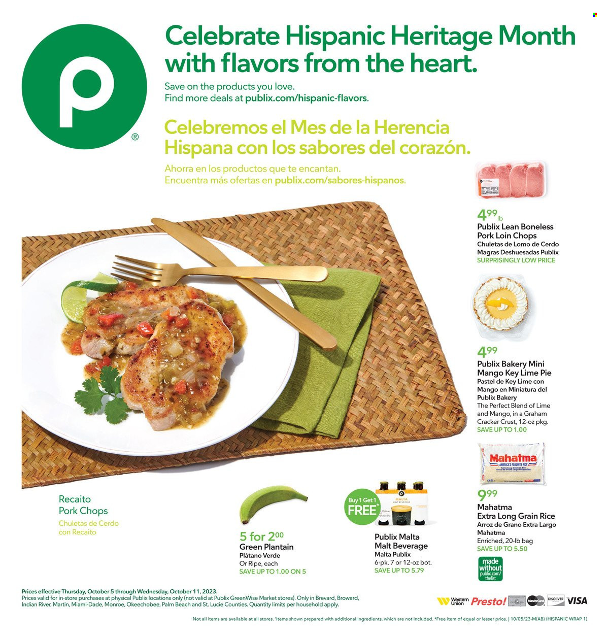Publix ad - 10/05/2023 - 10/11/2023. Page 1