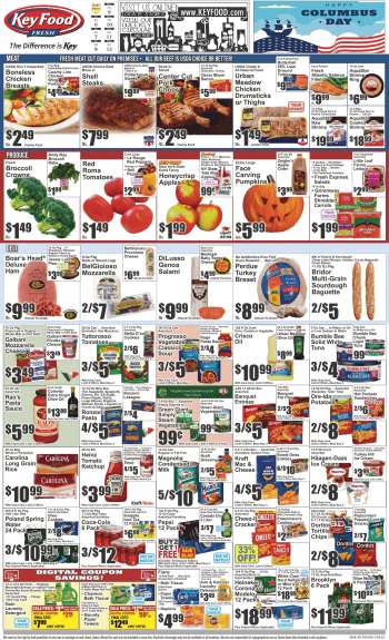 Key Food Flyer - 10/06/2023 - 10/12/2023.
