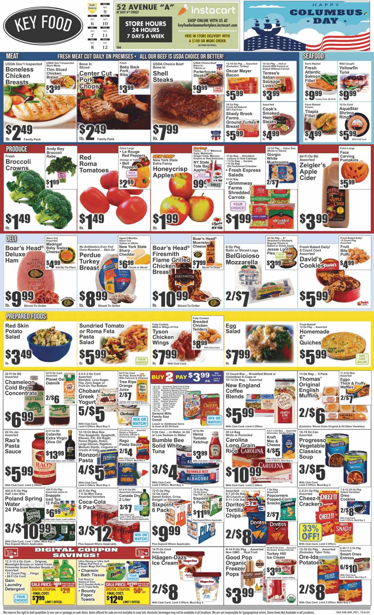 Key Food ad - 10/06/2023 - 10/12/2023. Page 1