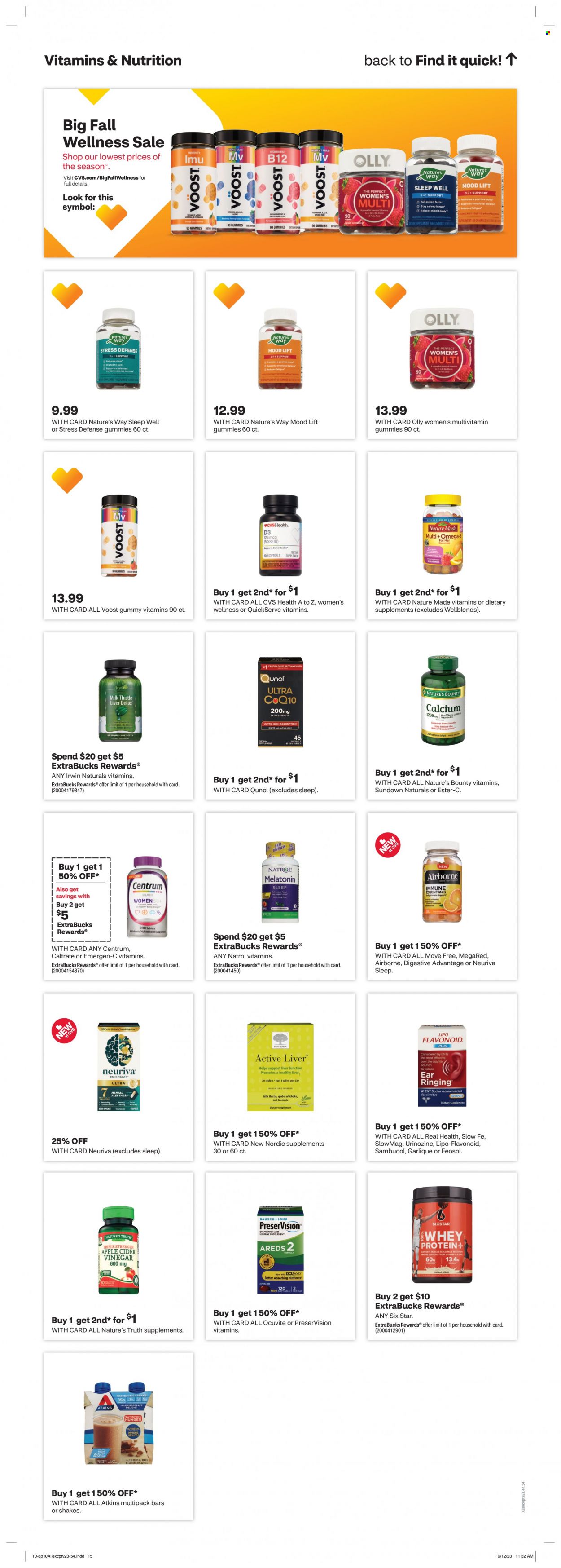 CVS Pharmacy ad - 10/08/2023 - 10/14/2023. Page 10