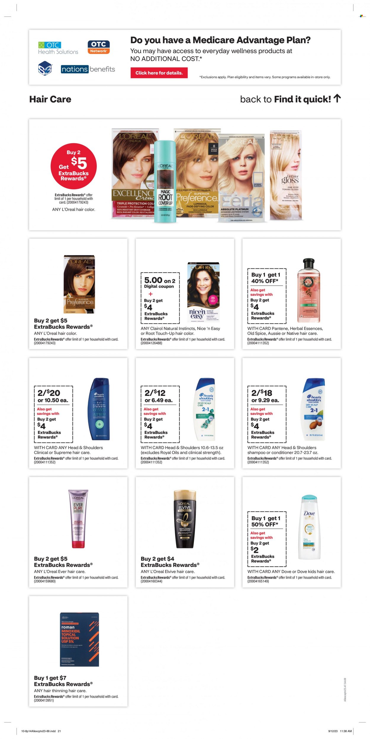 CVS Pharmacy ad - 10/08/2023 - 10/14/2023. Page 14